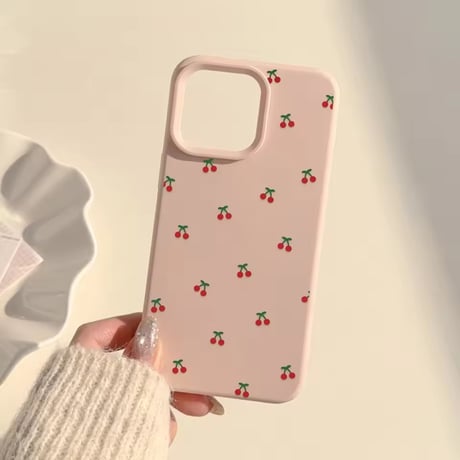 S75162 チェリードット iPhoneケース