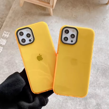 S75407 ネオンカラーフレームiPhoneケース