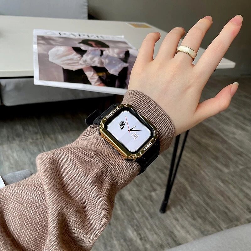 N00025 タフデザインApple Watchケースバンドセット | nanomita
