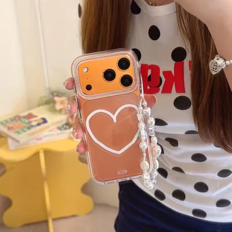 L62443 きらめきハートラインiPhoneケース