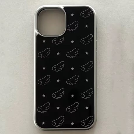 S75361 エンジェルウィング モノトーンiPhoneケース
