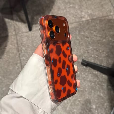 S75258 カラーレオパード iPhoneケース