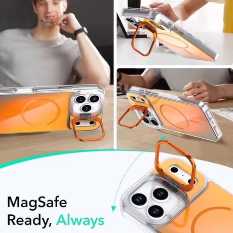 K22989 カラースタンド MagSafe対応 iPhoneケース