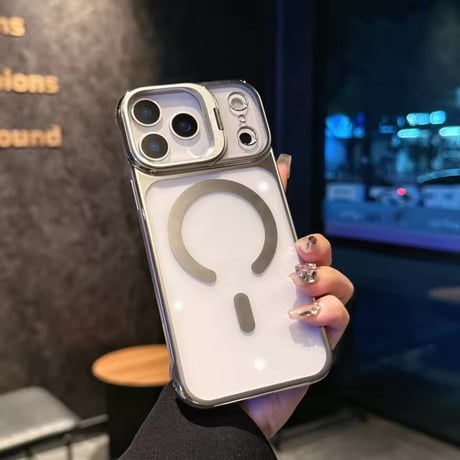 K22979 リングスタンドレンズカバー iPhoneケース（MagSafe対応）