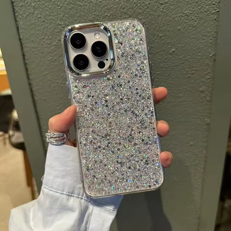 S74976 フルグリッター iPhoneケース | nanomita