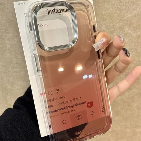 L62059 カラークリア iPhoneケース