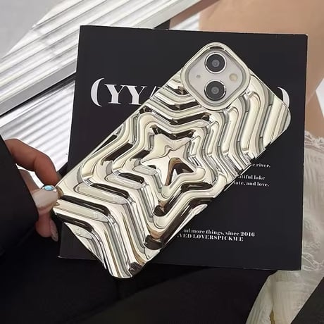 S74419 スターウェーブ メタリックiPhoneケース