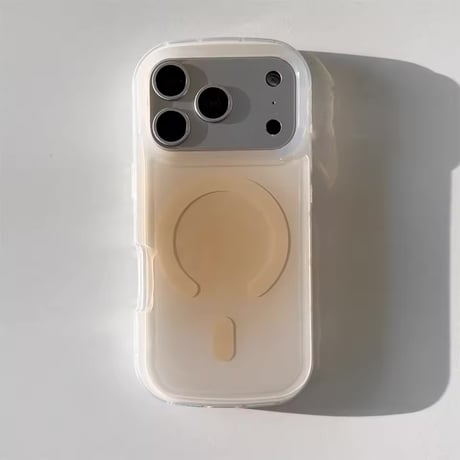 S75335 ふんわりグラデーションMagSafe対応iPhoneケース