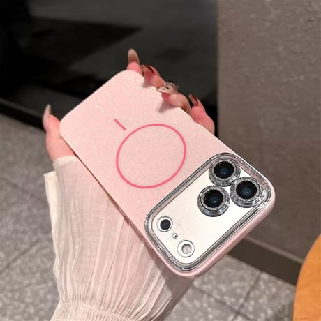 S75221 グリッターカラー MagSafe対応 iPhoneケース