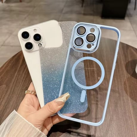 S74960 グリッターシャイン MagSafe対応 iPhoneケース
