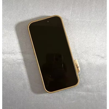 S74471 もこもこアニマル刺繍iPhoneケース