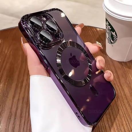 L62226 MagSafe対応リングフレームデザインのiPhoneケース
