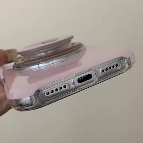 K23142 Ti amo MagSafeグリップ付きiPhoneケース