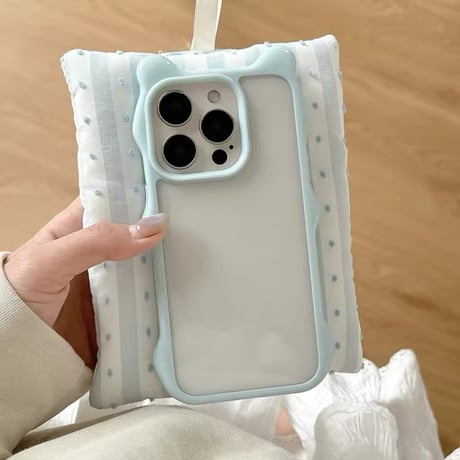 L62192 くまみみフレームiPhoneケース