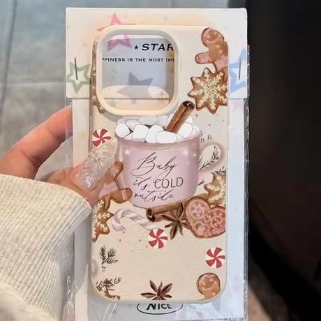 S74999 ウィンターココア iPhoneケース