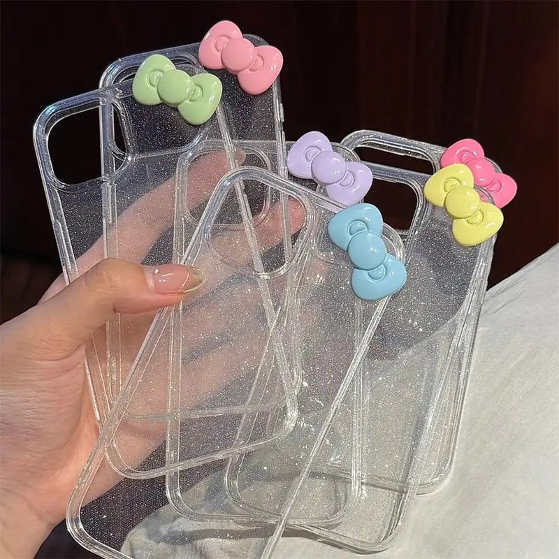 名入れ♡キラキラユニコーン✨リボンチャーム✨パープルブルー系♡スマホケース イニシャル＆名入れ♡リボンハートチャーム付き⭐︎キラキラ