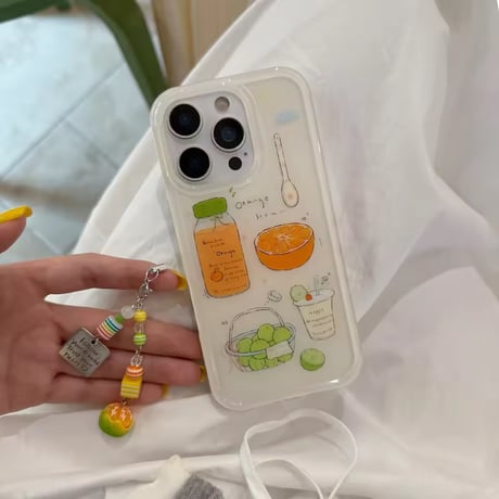 S74899 フレッシュジュース＆フルーツ iPhoneケース