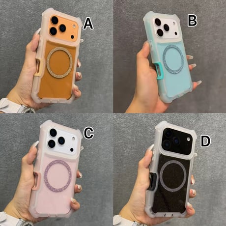S74993 グリッターリングガード iPhoneケース