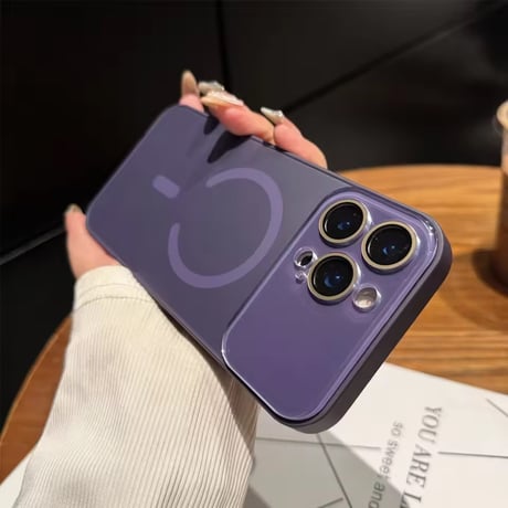 S74987 ツートンカラーマグセーフ iPhoneケース