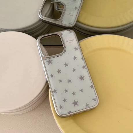 S74373 シルバースター ミニマルiPhoneケース