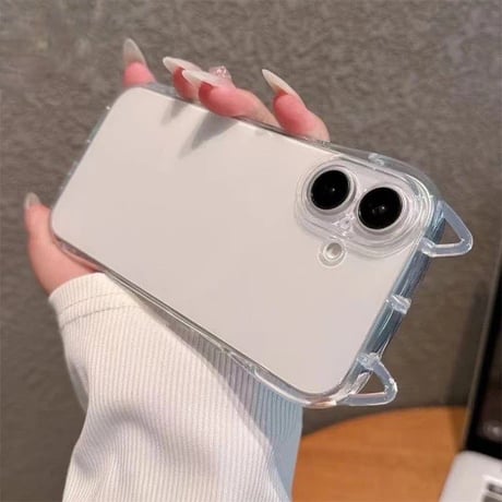 S74461 ねこみみクリアiPhoneケース
