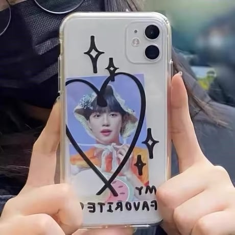 【即納商品】L62145 推しを閉じ込める “MY FAVORITE”iphoneケース