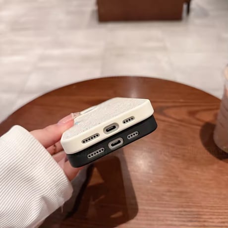 S74989 グリッタースパークル iPhoneケース