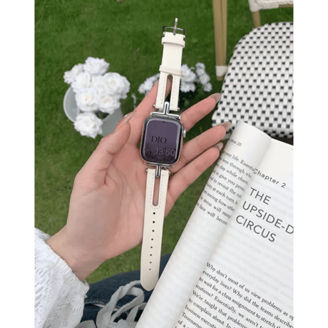 N00042 スリムステッチレザー Apple Watchバンド