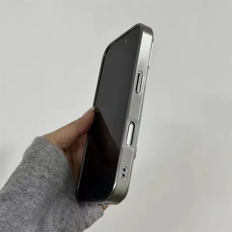 S75650 ニュアンスメタルフレーム iPhoneケース