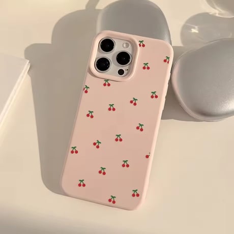 S75162 チェリードット iPhoneケース