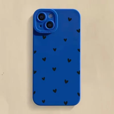 S74765 ちびハートドット iPhoneケース