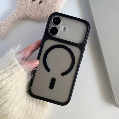 L62413 カラーフレームMagSafe対応 iPhoneケース