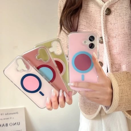 S74560 MagSafe対応まるっとポップなiPhoneケース