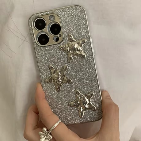 S74397 スターフィッシュグリッター iPhoneケース