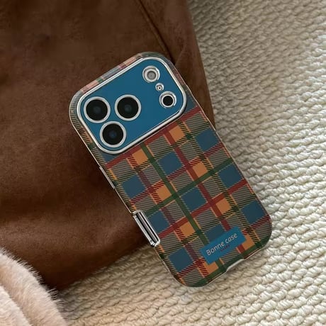 S75402 クラシックチェック iPhoneケース