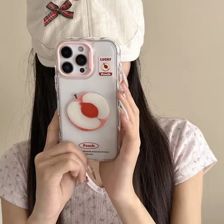 S74687 ぷっくりフルーツiPhoneケース