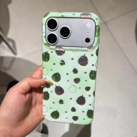 S75666 きらめくフルーツドット iPhoneケース