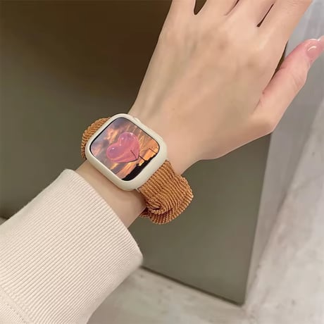 N00197 ふんわりシュシュ Apple Watchバンド