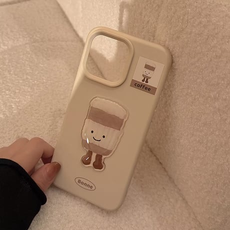 S74378 カフェスイーツフレンズiPhoneケース