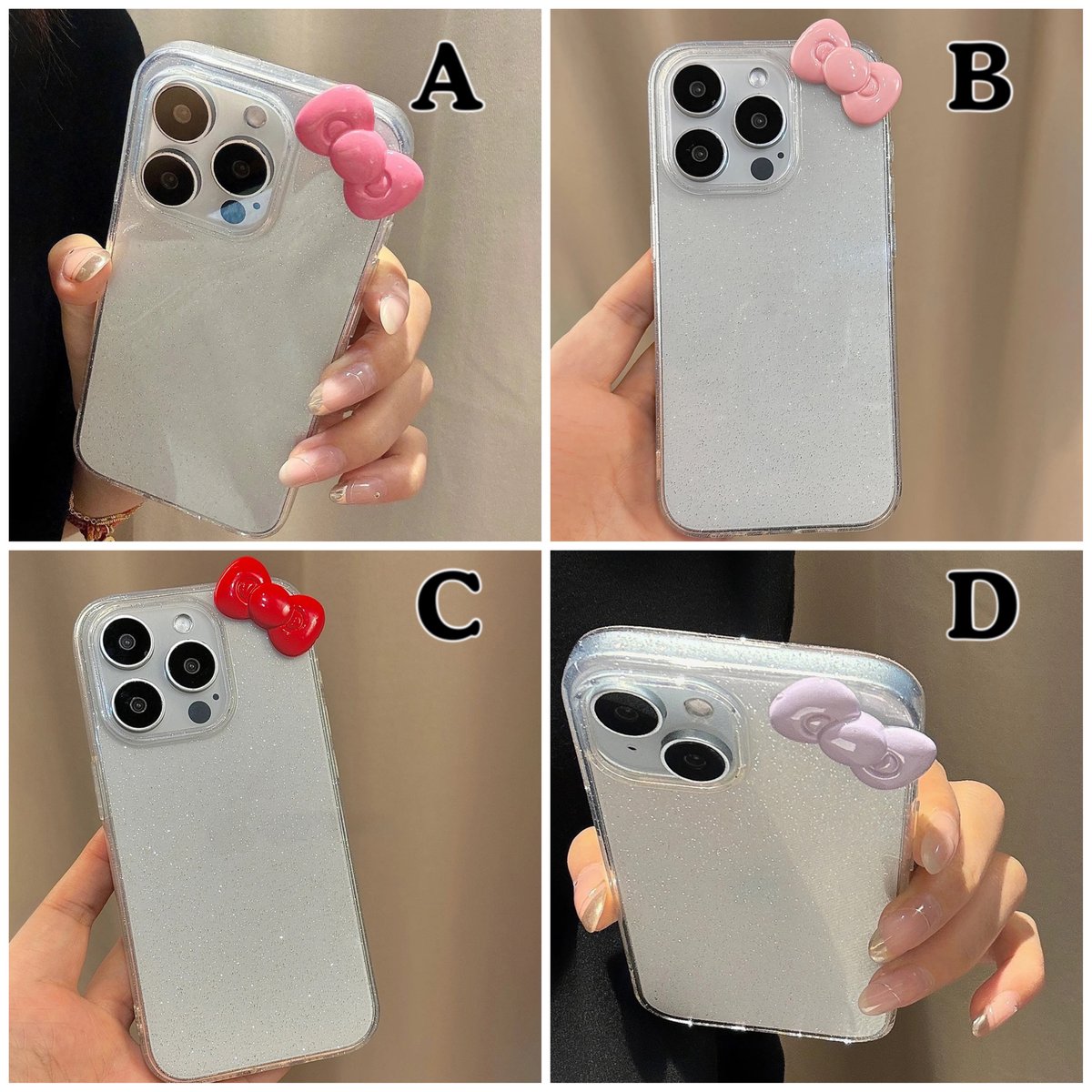 名入れ♡キラキラユニコーン✨リボンチャーム✨ブルーパープル系♡iPhoneケース 名入れ♡キラキラユニコーン✨リボンチャーム✨ブルーパープル