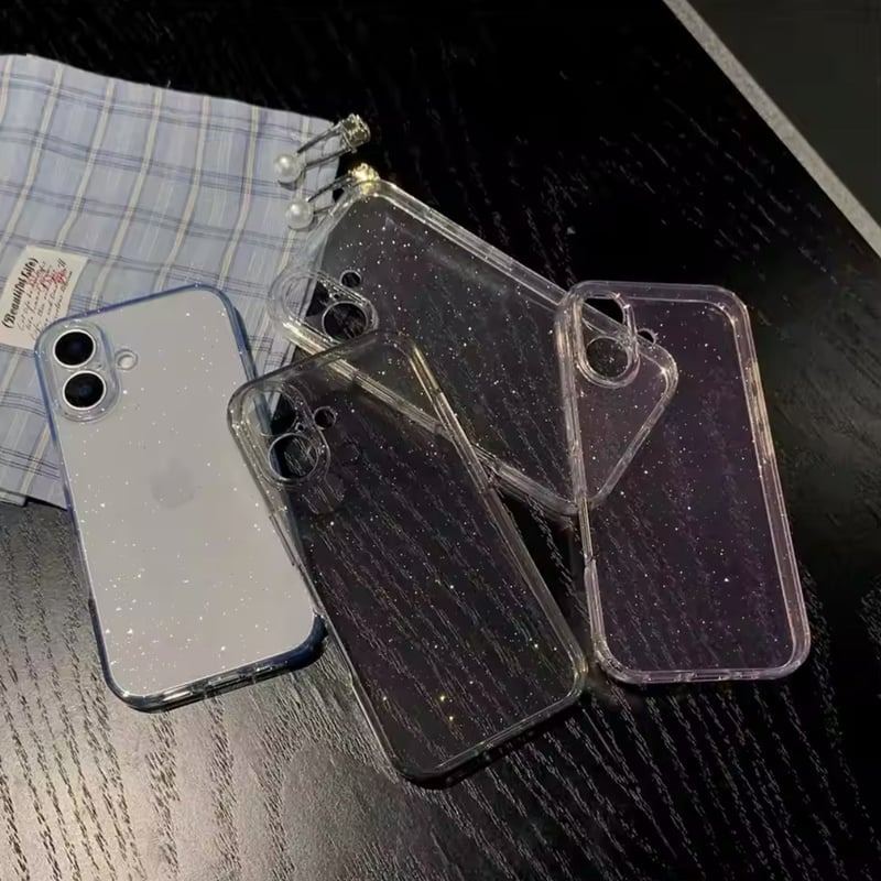 L62022 Twinkle DustクリアiPhoneケース | nanomita