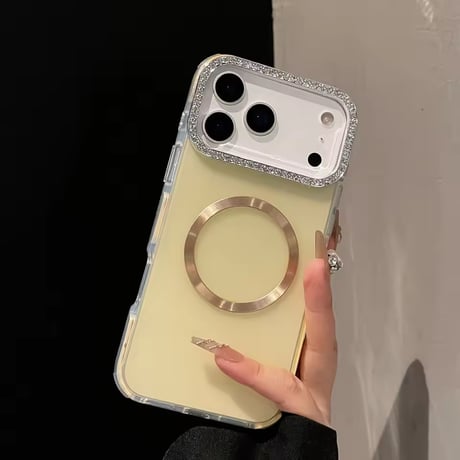 S75096 キラリングMagSafeクリア iPhoneケース