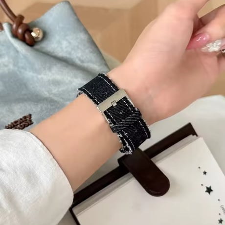 N00209 デニムライク Apple Watchベルト