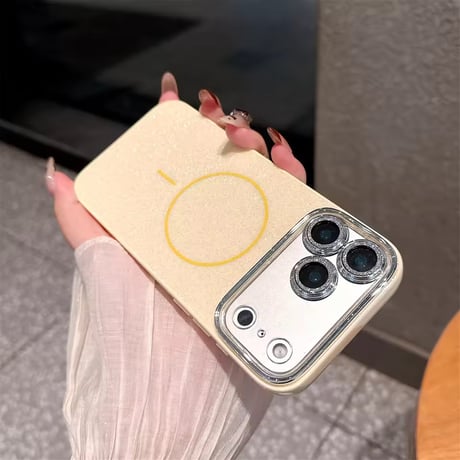 S75221 グリッターカラー MagSafe対応 iPhoneケース