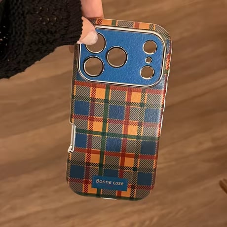 S75402 クラシックチェック iPhoneケース