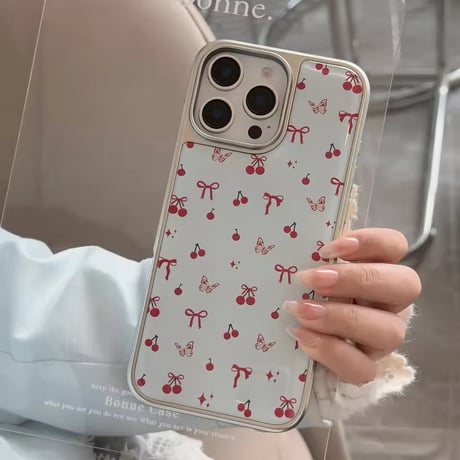 【即納商品】K3040 チェリースウィート iPhoneケース