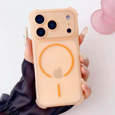 S75434パステルリングライン MagSafe対応iPhoneケース