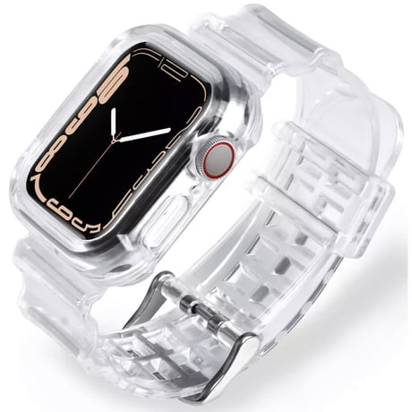 N00039 クリアカラー スポーツApple Watchバンド