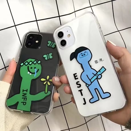 S74062 MBTIキャラ iPhoneケース（16タイプ）