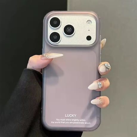 L62479 ミルキーカラー マット iPhoneケース